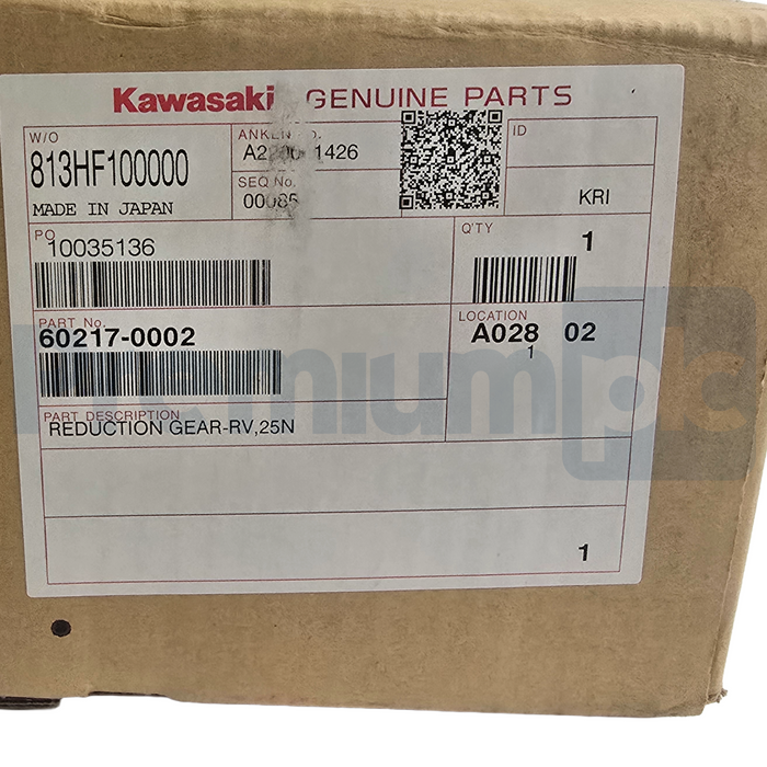 Kawasaki 60217-0002 | RV 25N Robot Reduction Gear for RS80N | RV-25N-107.66 NSMP