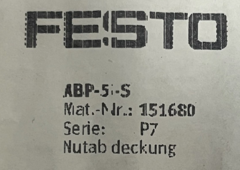 Lot of 10 Festo 151680 ABP-5-S T-Slot Covers 1m Length - New Sealed