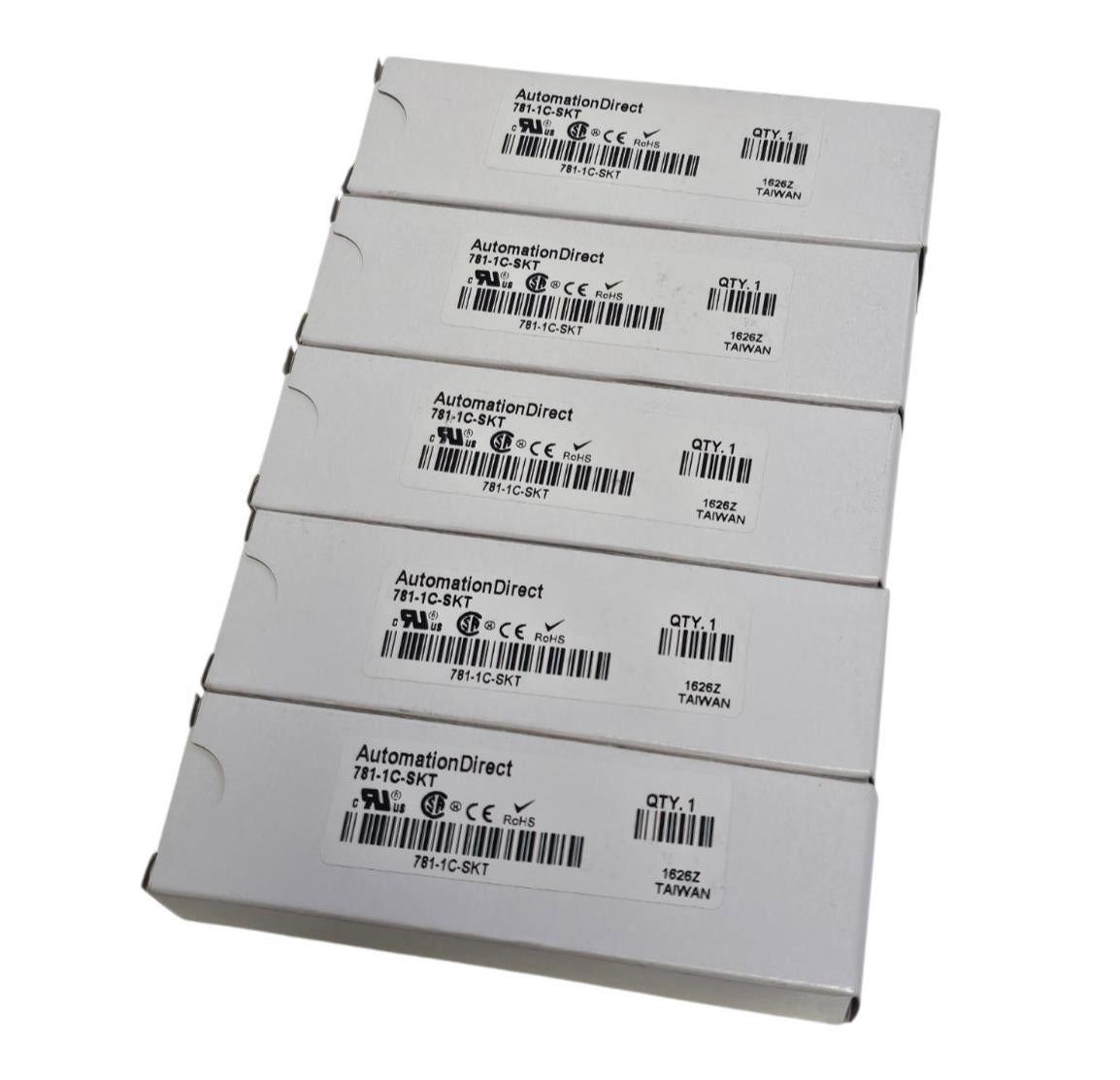 LOT OF 5 NIB AutomationDirect 781-1C-SKT RELAY SOCKETS 7811CSKT