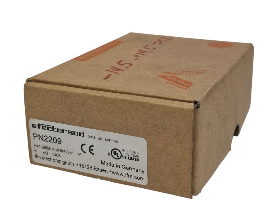 NIB IFM PN-1-1BRBN14-MFRKG/US/ /V PRESSURE SENSOR PN2209 IO-LINK NSFP