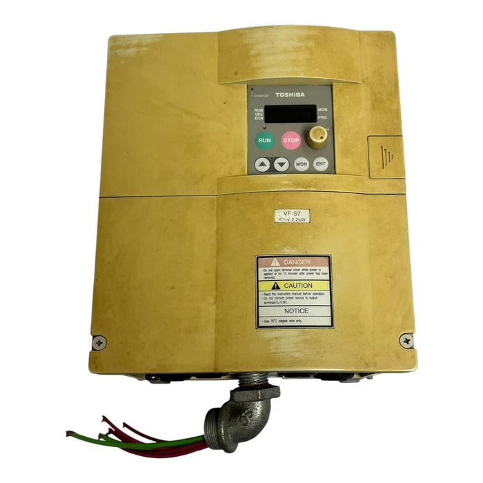 Toshiba VFS7-4022UPL Transistor Inverter 3HP 2.2kW 400V Class