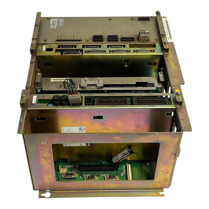 Yaskawa Motoman NX100 CPU Rack JZNC-NRK01-1 w/ JANCD-NCP01-1 & CPS-420F PSU