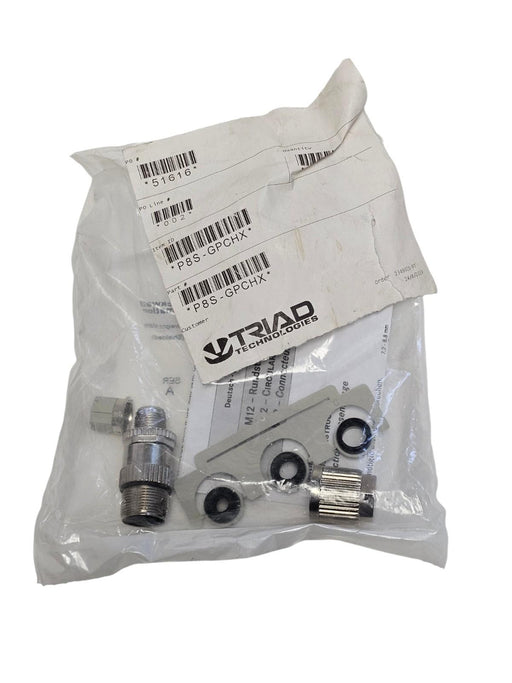 NEW ALLEN BRADLEY 1585D-M4DC-SH SER. A ETHERNET 4-PIN STRAIGHT MALE