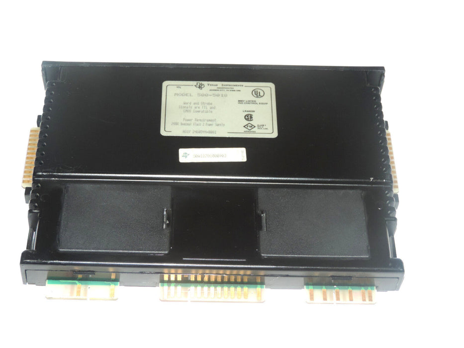TEXAS INSTRUMENTS 500-5018 SERIES 500 INPUT MODULE
